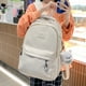 thumbnail image 4 of Mochila Casual Mochilas Gran Capacidad Mujer Sencilla para Deporte Exterior Blanca, 4 of 6