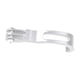 thumbnail image 3 of Soporte para horquilla de bicicleta, soporte para faro delantero, soporte extensible para cámara deportiva, soporte para ciclismo Plata, 3 of 8