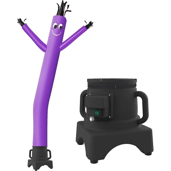 8FT Fly Puppet Dancer with 1/3hp Blower Complete Set (Purple)