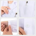 thumbnail image 4 of White Lab Coat for Men and Women School Role Playing Food Coat, 4 of 9