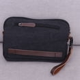 thumbnail image 4 of Portefeuille pour Homme Grande Capacité Affaires Long Sac à Fermeture Éclair Portefeuille Multifonction Sac à Main Noir, 4 of 8