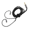 thumbnail image 3 of Cable de auriculares chapado en plata, cable de auriculares de repuesto Cable de auriculares de repuesto profesional Núcleo Cable de cobre chapado en plata Construcción robusta, 3 of 8
