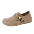 thumbnail image 2 of Willtoo Women's Faux Suede Mules with Beaded Casual Comfortable Round Toe Slip On Bohemian Flat Clogs, 2 of 4
