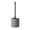 Grey, variant on Meitianfacai Deluxe toilet Brush with Stainless Steel toilet Bowl Brush Modern and Compact toilet Cleaner Brush Long Handle Bristles for Bathroom Cleaning