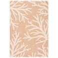 thumbnail image 3 of SAFAVIEH Courtyard Tecon Corals Indoor/Outdoor Area Rug, Natural/Beige, 9' x 12', 3 of 4