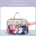thumbnail image 2 of Bolsa de pañales portátil insular, bolso de mano, bolso de momia, bolso de viaje para bebés recién nacidos, artículos de primera necesidad y complementos, 2 of 9