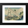 thumbnail image 2 of Katsushika Hokusai 18x13 Black Modern Framed Museum Art Print Titled - Totoli Sanch., 2 of 5