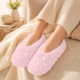thumbnail image 6 of Baikeli Womens Cute Slipper Socks with Grippers Fuzzy Fluffy House Floor Shoes Warm Soft Non Slip Birthday Gifts for Christmas Pink XL, 6 of 10
