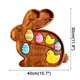 thumbnail image 4 of Easter Bunny Rabbit Shaped Charcuterie Board with Compartments - Wooden Appetizer Serving Tray for Parties & Gifts (15.7 x 11.8), 4 of 7