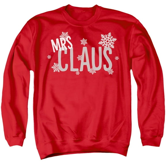 Mrs Claus This Christmas Unisex Adult Crewneck Sweatshirt