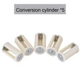 thumbnail image 1 of Aa Battery Holder, Battery Converter, 3 X AA To 1 D Size 5 Pcs  Parallel Battery Holder 3Aa Battery Case, For Electronics, 1 of 8
