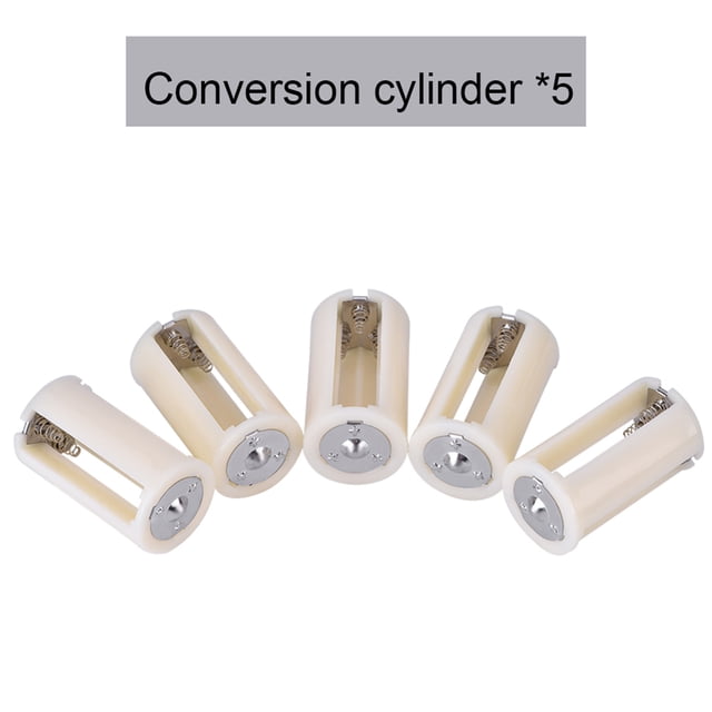 Aa Battery Holder, Battery Converter, 3 X AA To 1 D Size 5 Pcs Parallel Battery Holder 3Aa Battery Case, For Electronics