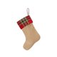 thumbnail image 4 of 3 Piezas Medias de Navidad Árbol de Navidad Alce Lino Coche Medias de Navidad Bolsa de Regalo Calcetines Bolsa de Regalo de Dulces, 4 of 5