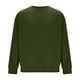 thumbnail image 3 of Ceisia Mens Long Sleeve Pullover Loose Sweater Waffle Knit Round Neck Lounge Loose Type Army Green M Gift, 3 of 6