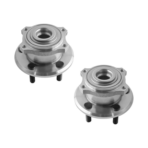 Pair of 2 Front Wheel Hub Bearing Assembly For 2017-2023 Dodge Challenger AWD