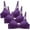 Purple, variant on Samickarr Wireless Full Coverage Bra For Women Small Cup Two-row Breathable Causual Wire Free Daily-Comfort With Soft Support Underwear