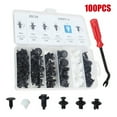 thumbnail image 6 of 100 Pcs Car Body Retainer Clips - Rivets Fasteners for Push Door Trim Panel - Includes Removal Tool - Secure and Easy Installation, 6 of 7