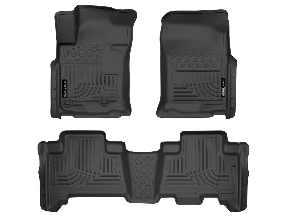 WeatherTech Tapis De Sol Pour Hyundai I30 (2017-2022) - 1ère Rangée - Noir
