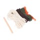 thumbnail image 1 of Manualidades para mujeres adultas, kit de macramé con patrón de cactus, kit de macramé, kits de manualidades para adultos, funcionalidad versátil, 1 of 14