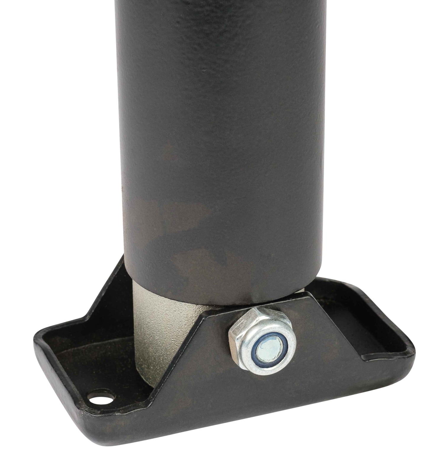 A Frame Trailer Jack - 2000 lbs Capacity, Black | Heavy-Duty Top Wind Tongue Jack - Ideal for RV, Utility, Boat & Marine Trailers