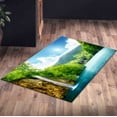 thumbnail image 2 of Waterfall in Deep Forest Rugs, Home Decor Rug, Forest View Rug, Easy To Clean Rug, View Rug, Forest Rug, Machine Washable Rug, Farmhouse Rug, 3.3'x5' - 100x150 cm, 2 of 8