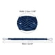 thumbnail image 2 of Sujetadores de Cortina Uxcell Trenzados Soportes Decorativos de Cuerda con Ganchos de Metal Azul Marino 4Pcs, 2 of 6