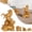 A, variant on Chinese New Year Horse Statue 2026 Golden ZodiacHorse Figurine Souvenir Sculpture Attracting Wealth And,Modern Desk Decor