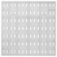 Weiweiguan Peg Board Garage Organization Pegboard Panel Display Wall