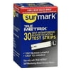 Sunmark True Metrix Self Monitoring Blood Glucose Test Strips, 30 Count