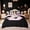 Black Pink B, variant on meiyoeat Black Pink Letter L Twin Duvet Cover for Kids Girls, Kawaii Princess Bow Monogram Twin Bedding, Pink Reversible, 2pcs