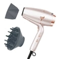 thumbnail image 1 of Secador de pelo INFINITIPRO BY CONAIR SmoothWrap con difusor | Secador para menos frizz, más volumen y cuerpo | Con tecnología avanzada de plasma y cerámica | Color champán rosado, 1 of 5