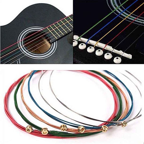 rainbow acoustic guitar strings