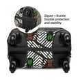 thumbnail image 4 of Xecao Bright Insects print Elastic Luggage Cover, with double-sided print , is perfect for travel, business, and daily use, 4 of 9