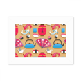 thumbnail image 1 of Crane Repeat JapanPattern Photo Mount Frame Picture Art Painting Desktop 5x7 inch, 1 of 3