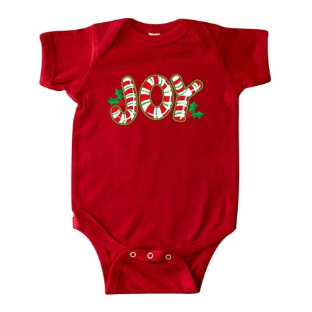 

Inktastic Candy Cane Joy Gift Baby Boy or Baby Girl Bodysuit