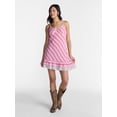 thumbnail image 2 of No Boundaries Twin Print Mini Dress, Women's XXS - XXL, 2 of 5