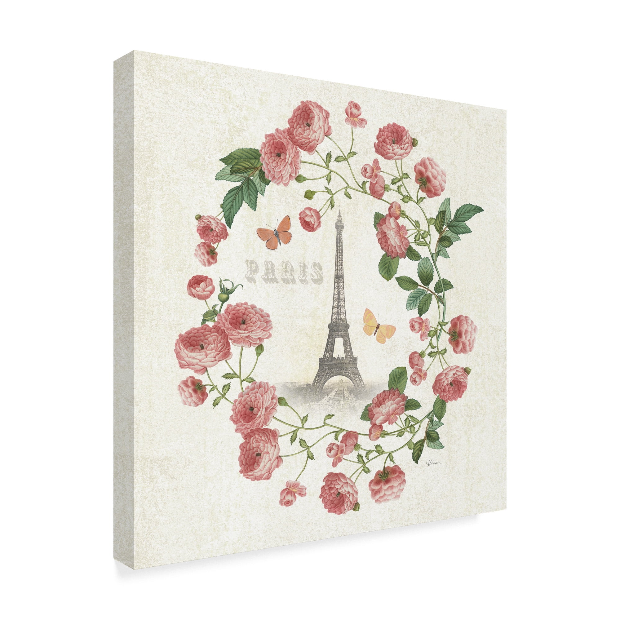 Trademark Fine Art 'Paris Arbor VIII' Canvas Art by Sue Schlabach