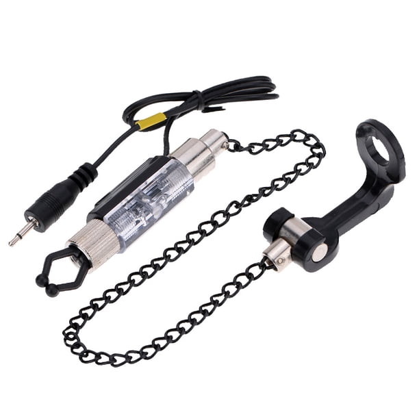 Swinger Plancha mordida cadena suspensión Swinger LED luminoso indicador de alarma de pesca Meterk Swinger