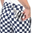 thumbnail image 3 of Men's Golf Tapered Pants Plaid Stretch Relaxed Fit Lightweight Flat Front Pant, 3 of 7