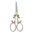 thumbnail image 2 of EHJRE Vintage Flower Sewing Embroidery Scissors Cross Stitch Tool Bronze, 2 of 9