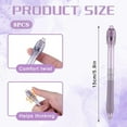 thumbnail image 3 of Anxiety Pen, Cosmug 4 Pack Anxiety Relief Rotating Pen, Spinning Fidget Gel Pen, Rotating Top Design, No Pen, for Journaling, Note Taking and Daily Note Taking, 3 of 9