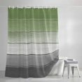 thumbnail image 3 of Shower Curtains for Bathroom, Sage Green Gray Waterproof Fabric Shower Curtain, Vintage Country Ombre Chic Wooden Grain Decorative Bathroom Curtain for Bathtub, 36"x72", No Hooks Included, 3 of 9