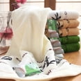 thumbnail image 5 of Quick Dry Bamboo Fiber Bath Sheets Soft Absorbent Thick Bath Sheets Washable Quick Drying Large Bath Towel Lightweight, Green, 5 of 7
