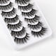 thumbnail image 4 of Kit de 10 pares de pestañas postizas, pestañas postizas 3D, pestañas largas naturales y esponjosas, pestañas postizas de banda suave reutilizables, extensión de pestañas de maquillaje negro de lujo, 4 of 5