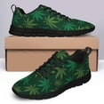 thumbnail image 4 of Marijuana Shoes Womens Mens Road Running Shoes Tennis Walking Sneakers Black Size 5, 4 of 5