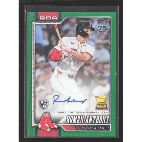 2026 Topps Series One Roman Anthony #189 Green RC