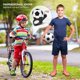 thumbnail image 4 of Timbres de bicicleta para niños hechos de aluminio resistente y duradero, timbre de bicicleta para niños traviesos, fuerte para niños y niñas, ligero, 4 of 5