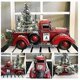 thumbnail image 3 of Vintage Metal Classic Pickup Red Truck Tree Farm House Rustic Christmas Decor 26-27s, 3 of 4