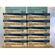 pack of 10) perrigo Hydrocortisone 1% anti-itch Cream 1oz (total 300 grams)