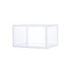 thumbnail image 3 of Zapatero transparente organizador de almacenamiento de zapatos para hombres y mujeres armario debajo de la cama zapatos de baloncesto almacenamiento lado transparente abierto, 3 of 9